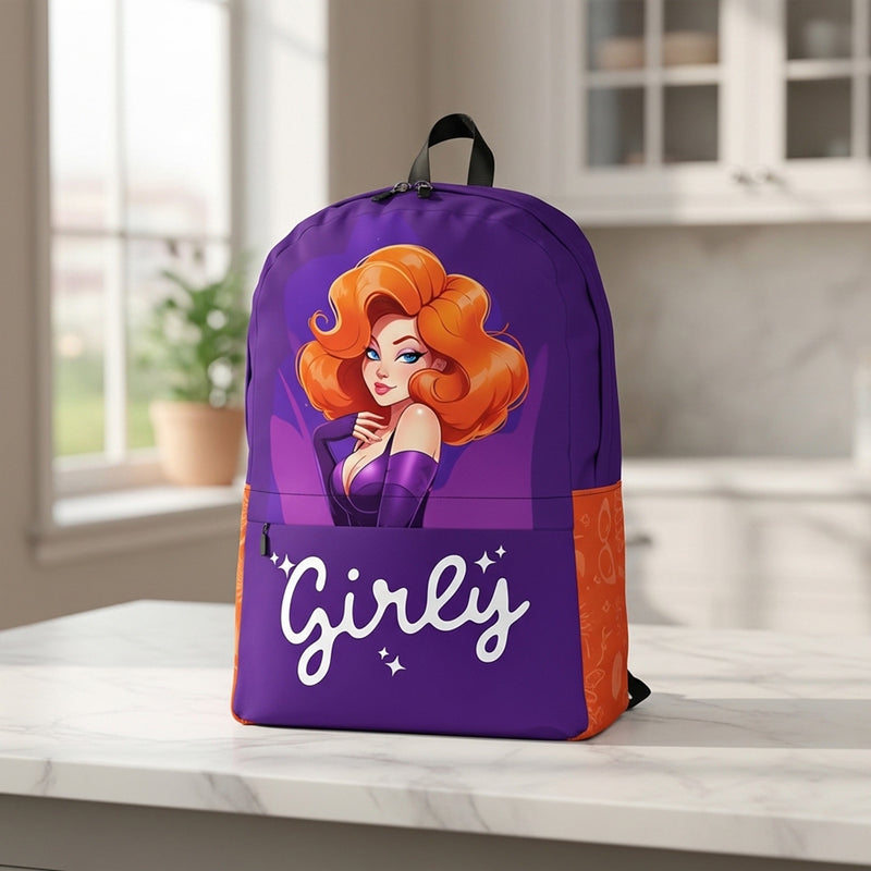 Purple Reign Girly Backpack – Everyday Statement Bag
