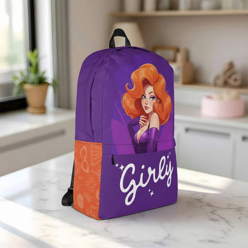 Purple Reign Girly Backpack – Everyday Statement Bag