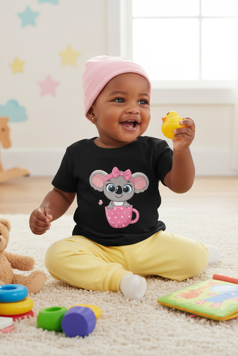 Cute Koala Infant Tee - Baby Girl T-Shirt
