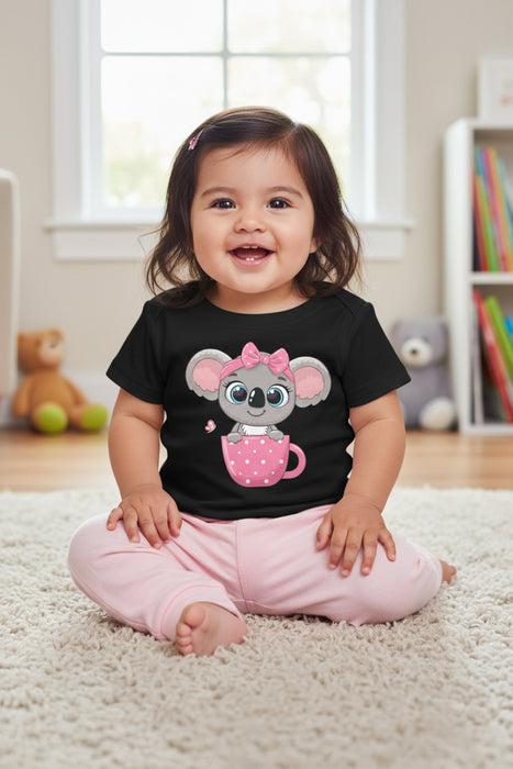 Cute Koala Infant Tee - Baby Girl T-Shirt