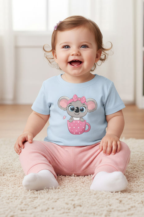 Cute Koala Infant Tee - Baby Girl T-Shirt