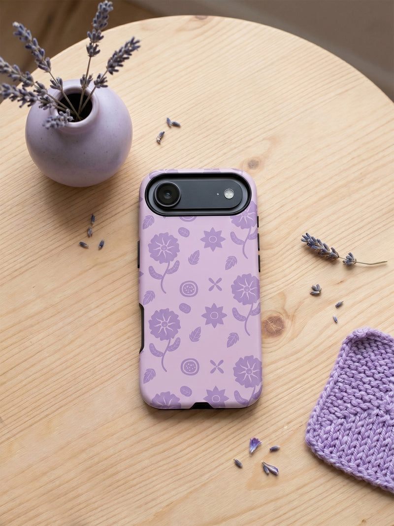 Lavender Fields | Whimsical Floral Tough iPhone® Case