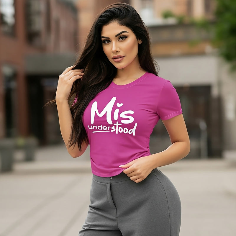 Misunderstood Women’s Cotton Crew Neck T-Shirt
