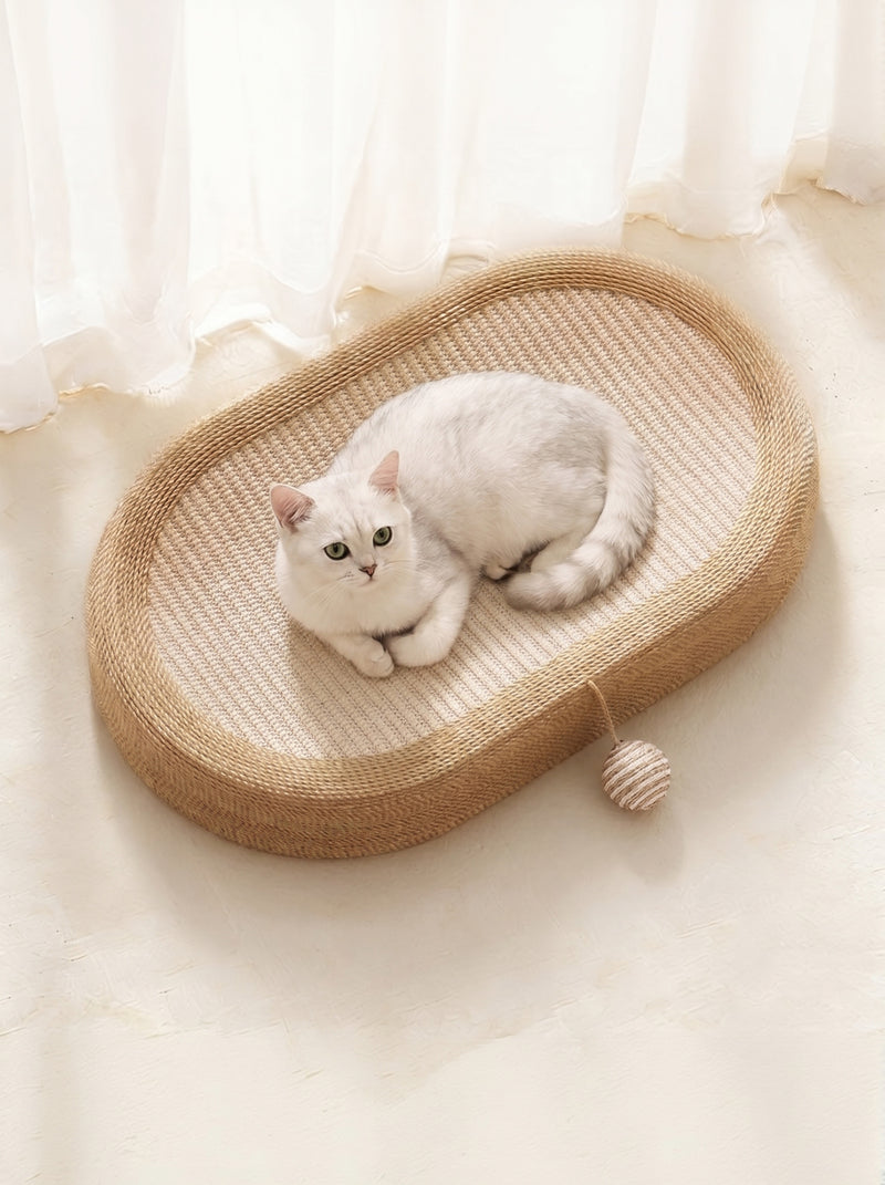 Oval Cat Scratching Bed