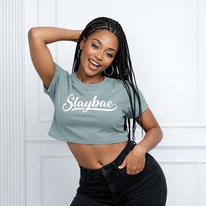 Slaybae Women’s Cotton Crop Top