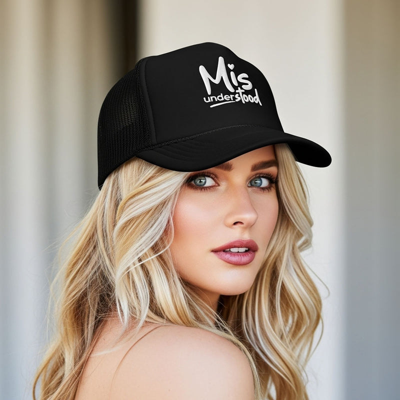 Misunderstood Foam Trucker Hat – Bold Statement Cap