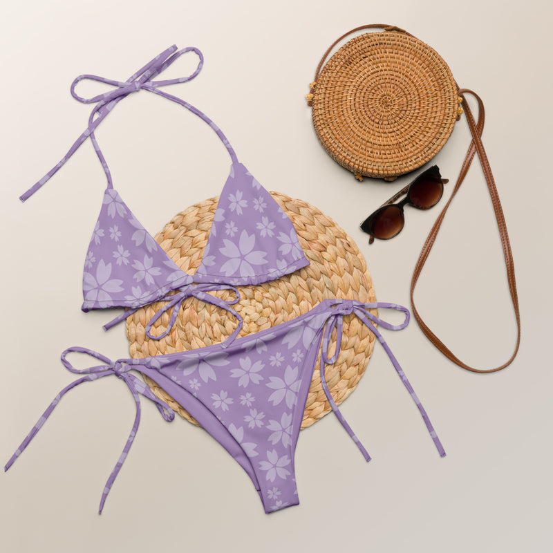 Samantha Sol Lavender Haze String Bikini
